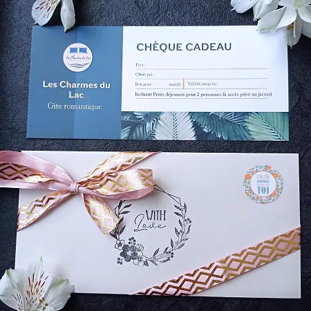 Dom wakacyjny Les Charmes Du Lac Gite Romantique Avec Jacuzzi Privatif *