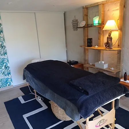 Feriehus Gite Romantique Avec Jacuzzi Privatif Et Love Sofa Les Charmes Du Lac 15Min Futuroscope